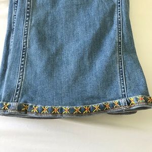 Brand new high waisted flare jeans.